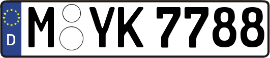 M-YK7788