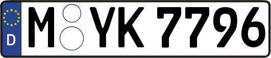M-YK7796