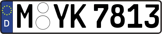 M-YK7813