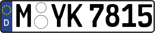 M-YK7815