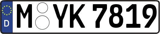 M-YK7819