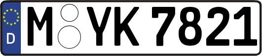 M-YK7821