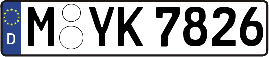 M-YK7826