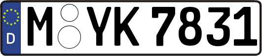 M-YK7831