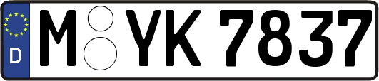 M-YK7837