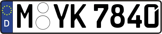M-YK7840