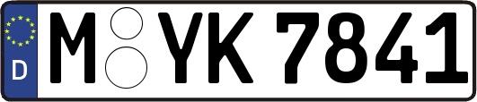 M-YK7841
