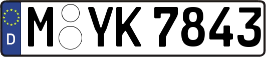 M-YK7843
