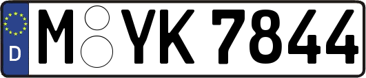 M-YK7844