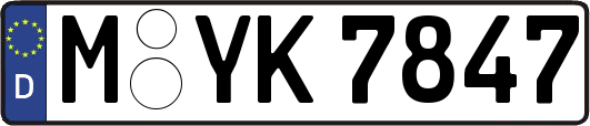 M-YK7847