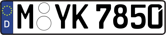 M-YK7850