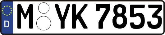 M-YK7853