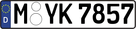 M-YK7857