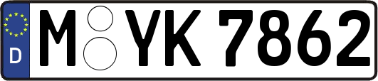 M-YK7862