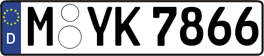 M-YK7866