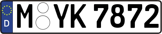 M-YK7872