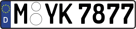 M-YK7877