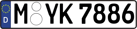 M-YK7886