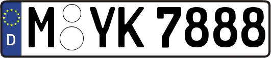 M-YK7888