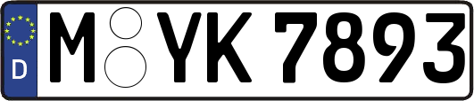 M-YK7893