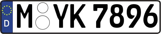 M-YK7896
