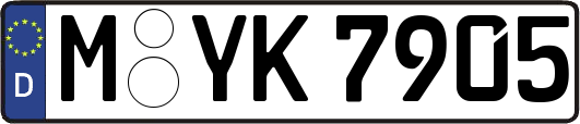 M-YK7905