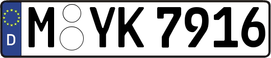 M-YK7916