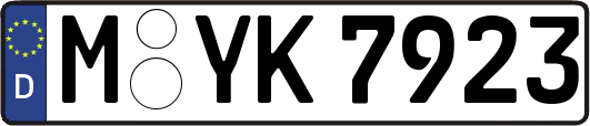 M-YK7923