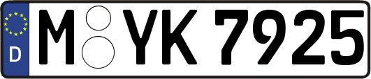 M-YK7925