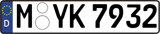 M-YK7932