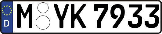 M-YK7933