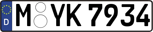 M-YK7934