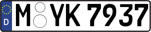 M-YK7937
