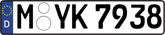 M-YK7938