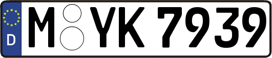 M-YK7939