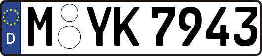 M-YK7943