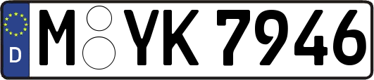 M-YK7946
