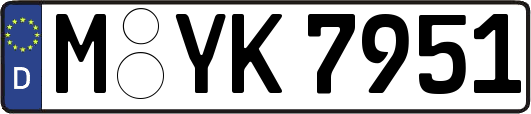 M-YK7951