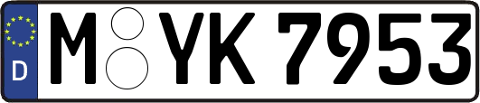 M-YK7953