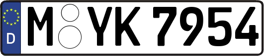 M-YK7954