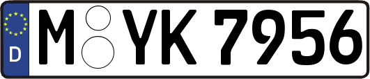 M-YK7956