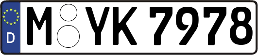 M-YK7978