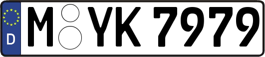 M-YK7979