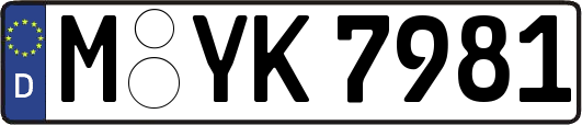 M-YK7981