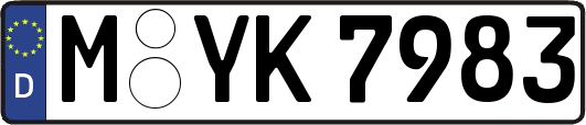 M-YK7983