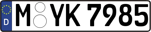 M-YK7985