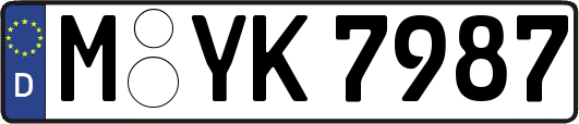 M-YK7987