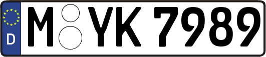 M-YK7989