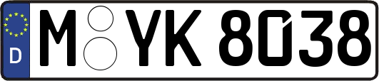 M-YK8038