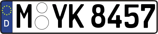 M-YK8457